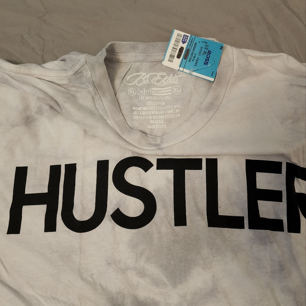 BeEthic Hustler Size XL Grey Marble Tshirt - Picture 2 of 5